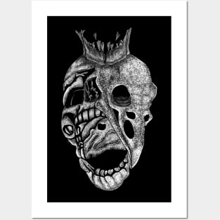 Skeleton artwork Posters and Art